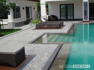 Palladiana Mosaic for pool deck and flooring used