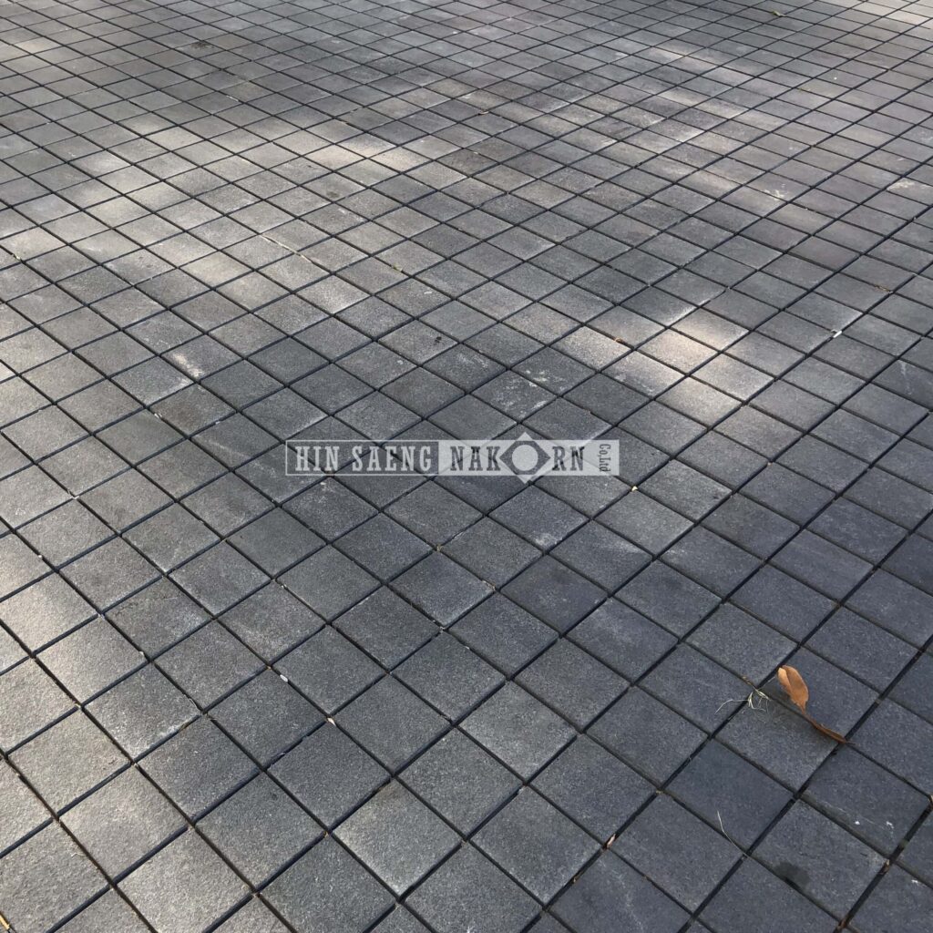Stunning Black Granite Driveway Stamps And Patterns image